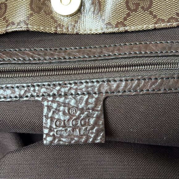 Vintage Gucci coated canvas tote - Picture 7 of 9